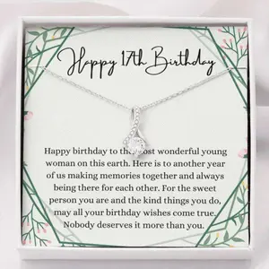 Niece Necklace, To My Niece Necklace Gift, Necklace For Niece, Birthday Necklace For Niece, Gift From Aunt Custom Necklace 74, Beautiful Necklace Gift for Niece Message Card Box, Perfect for Birthday, Christmas, Graduation