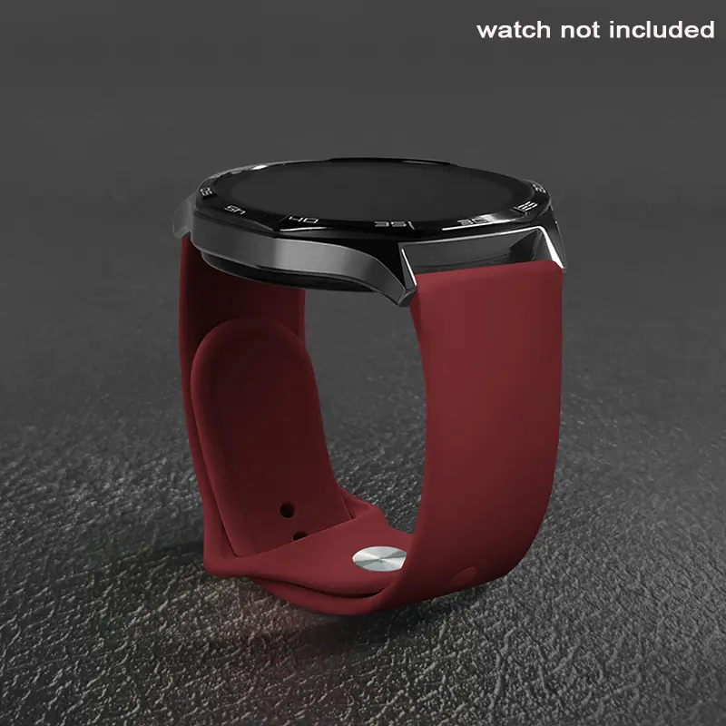 18mm 20mm 22mm Silicone Strap for Samsung Galaxy Watch 7 FE 6 5 4 5Pro 6/4Classic Band for Huawei GT5 Pro 46mm GT4/3Pro Bracelet Smart Watch Strap Smartwatch Compatible Bands Smart Watch Accessories