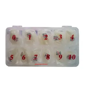 Lamour K-Tips Natural 0 to 10 (tip box 550 tips) With KDS Glue Stick