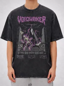 OSRS Voidwaker Shirt, Old School RuneScape PKer Tee, PyP Weapon Graphic T-Shirt, Funny Gamer Gift, Acid Wash Oversized Tee