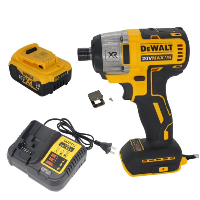 Dewalt DCF887 20V Voltage Brushless Cordless Impact Drill-Driver - 205Nm High Torque Lithium Drill, Efficient Performance Cordless Tool with Dewalt Batteries for DIY Projects, Cordless Tools