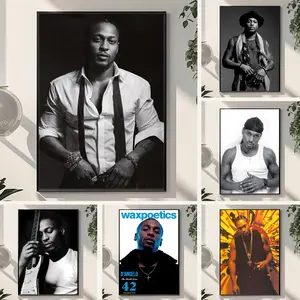 Singer D-D'Angelo Poster HD Sticky Waterproof Wall Art | High Quality Print Aesthetic Home Living Bedroom Bathroom hallway Decor Trendy Room Decoration | Multiple Size Options Available