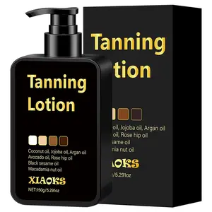 Tanning Lotion, Tanning Enhancer, 1 Box Moisturizing Body Self-tanners, Natural Skin Tone Body Care Product for Women & Men, Skin Care Product for Daily Use, Cosmetics