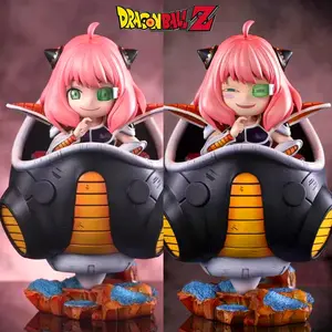 15.5cm/6.1in Anime Dragon Ball Figure Anya Forger Cosplay Frieza Action Figures Pvc Statue Collection Model Toys Gifts
