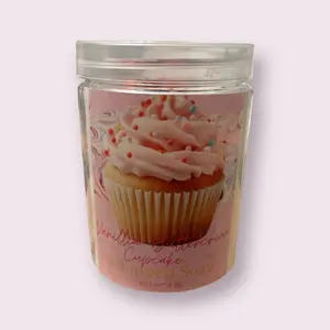 Vanilla Buttercream Cupcake Whipped Soap
