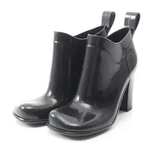 Pre-owned BOTTEGA VENETA Rubber Small Leather Goods Shine ankle boots boots