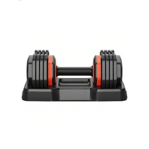 Fitness equipment  Adjustable Set 25lb Dumbbells With Anti Slip Metal Handle Exercise Fast Adjust Weight For Full Body Workout Fiess Strength training