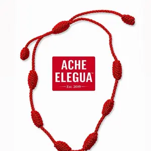 Ache Elegua 7 Knot Bracelet for Spiritual Protection Luck & Energy Cleansing Handmade Adjustable Design