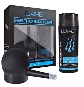 ALIVER Hair Fibers Gift Box- Designed for Men, 0.97Oz- With Spray Applicator for Precise Hair Fiber Application Hair Care Comfort