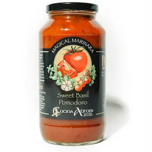 Magical Marinara Sauce - Sweet Basil Pomodoro Flavor Pasta Sauce