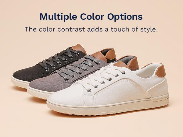 Bruno Marc Men's Casual Canvas Sneakers - Comfortable Footwear for Everyday Wear