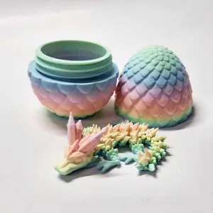 Easter Baby crystal dragon with egg