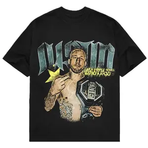 Justin Gaethje UFC 324 Shirts, Vintage MMA Graphic Tee, The Highlight UFC Shirt, Gym Wear, Gift for Fighters, Sports Apparel, Full Size