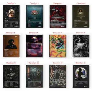 [Sale Up To 40%] [Unframe] Rod Wave Album Posters, Soul Trap Rap Wall Art, Emotional Hip Hop Aesthetic Decor, Modern Album Cover Artwork, Music Room Decor, Gift for Fans