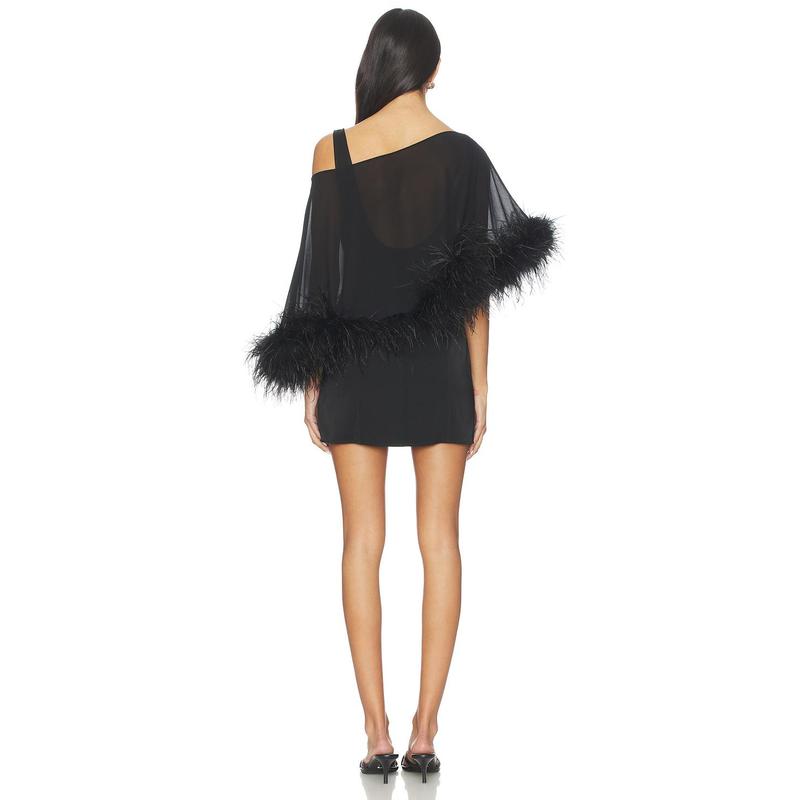 NBD Roohina Mini Dress in Black