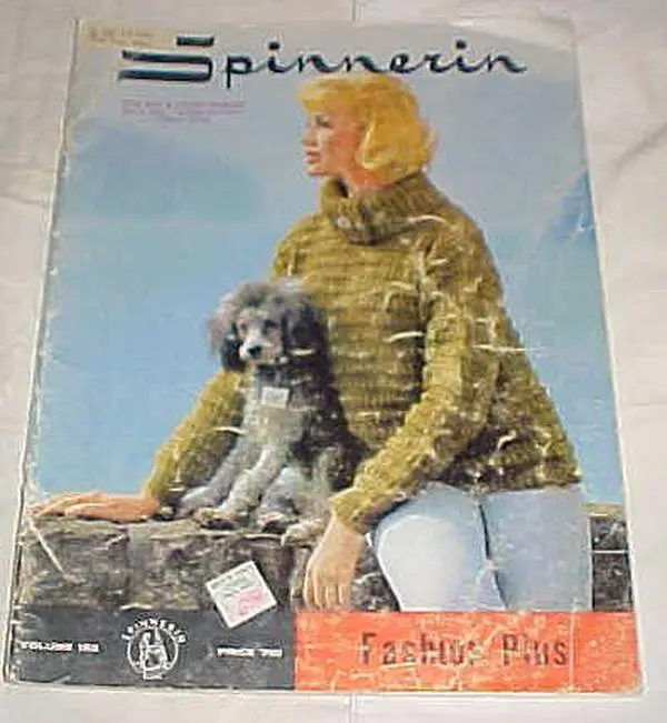 USED Book - Spinnerin Fashion Plus Volume 162 Magazine (1963) by Spinnerin (Unknown)