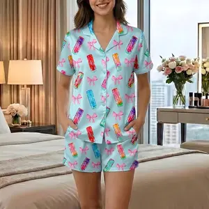 Alani Energy pajamas set, gift for friends, gift for her, set for women, Loungewear set women, sleepwear fashion