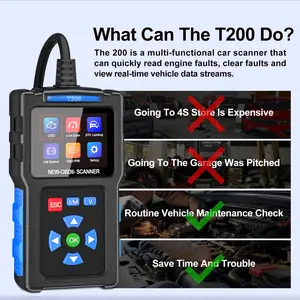 OBD2 Scanner Car Diagnostic Tool, Car Voltage Tester,Engine Fault Code Scanner for Vehicle,Charging Tester Car Diagnostics Tool for OBDII- V519, Men Gifts, Car Accessories, Men Gifts,Automotive,Men Gifts, Boyfriend Gift