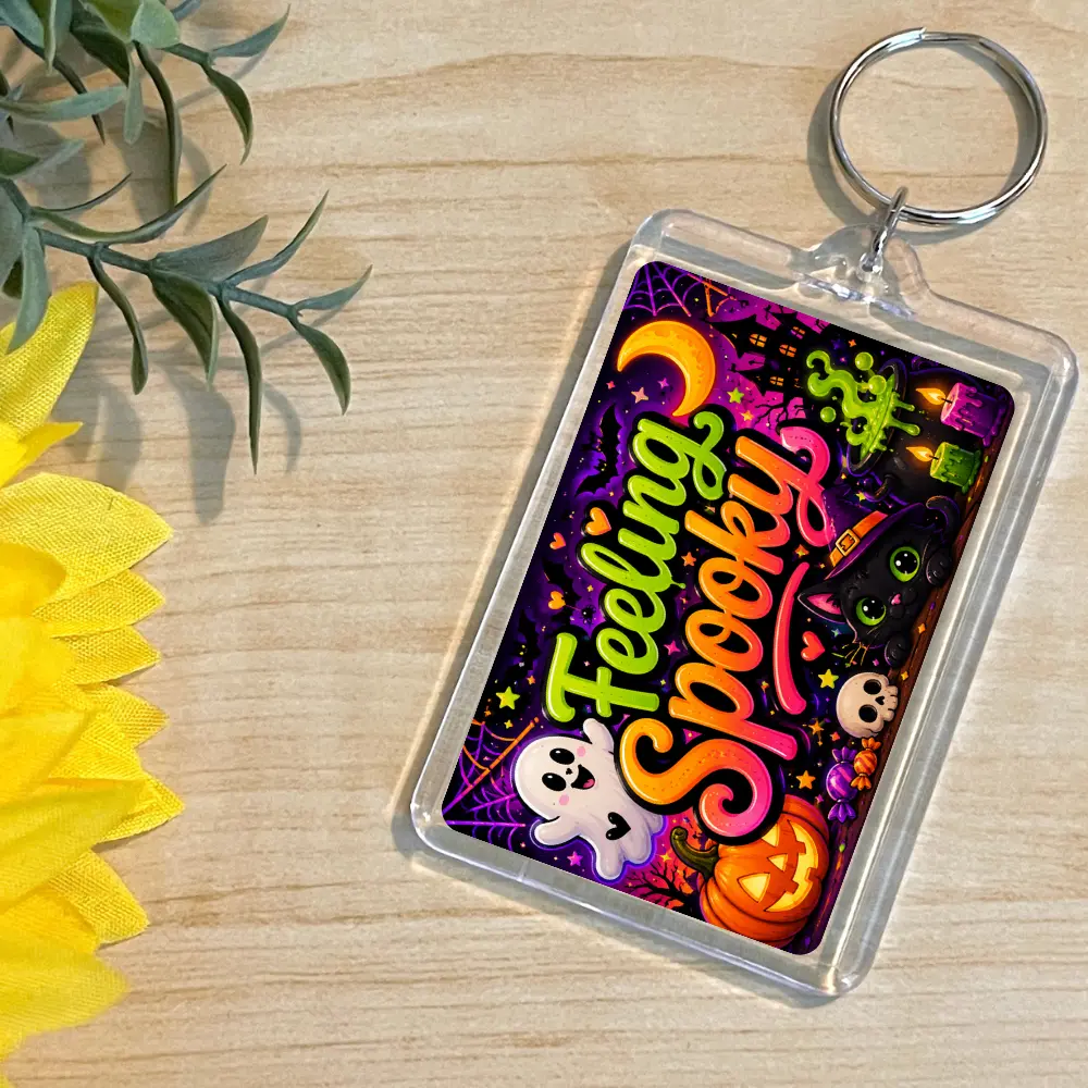 Feeling Spooky- Stylish Handmade Keychain