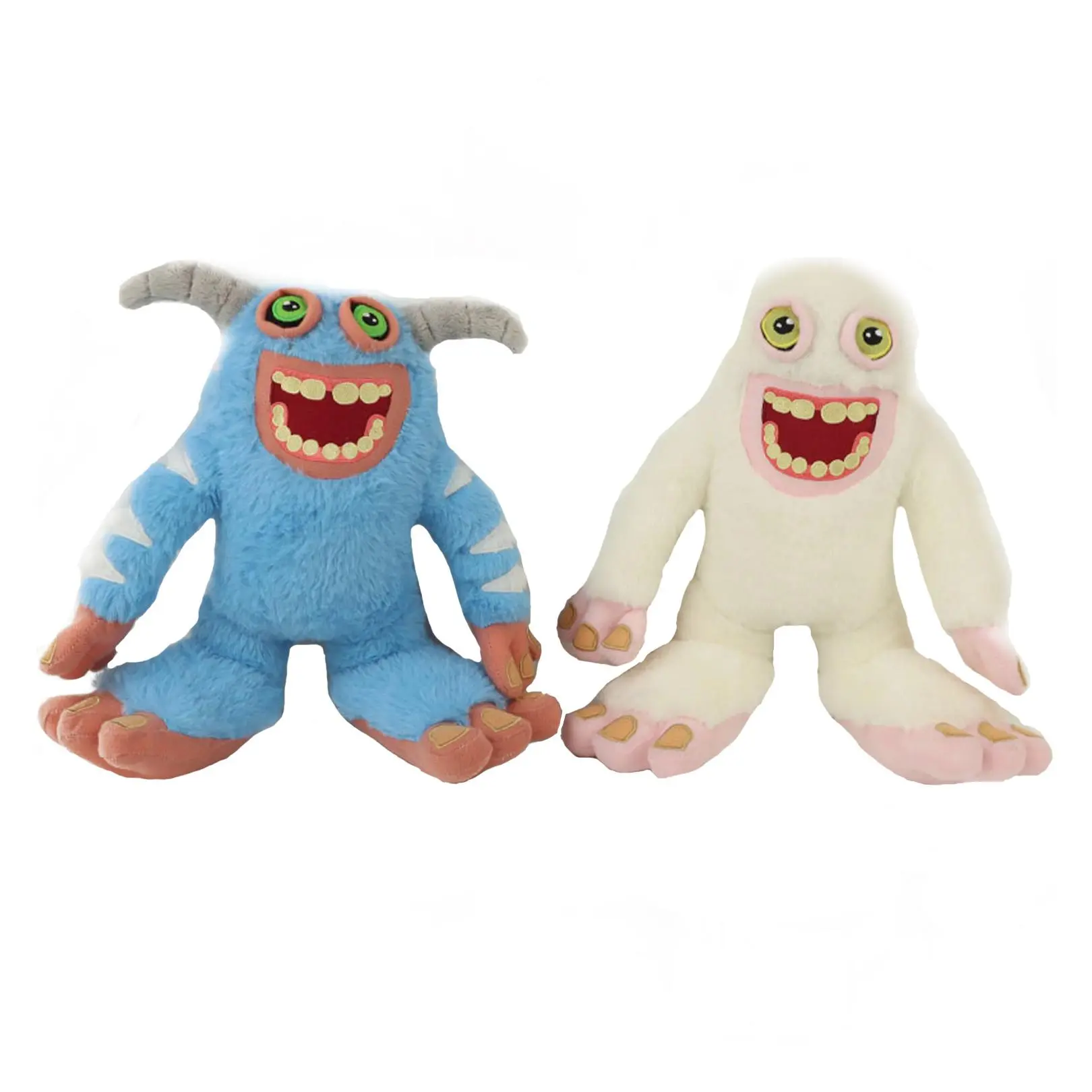 31cm My Singing Monsters Rare Mammott Stuffed Toy - Soft Cuddly Cute Stuffed Animals Gift, Cartoon Creature Item with Adorable Design, Bedroom-Living Room Decoration Collectible for Kids & Fans