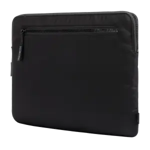 Incase Compact Sleeve with Flight Nylon for 14" MacBook Pro M1-M4 2021-2024 - Lightweight & Smooth Finish - Faux Fur Lining - Custom Zipper Pulls