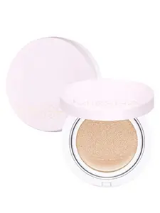 MISSHA Magic Cushion Foundation No.21 Light Beige for Bright Skin - Flawless Coverage, Dewy Finish, Easy Application for All Skin Types Concealer.