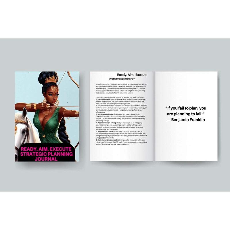 Ready. Aim. Execute Strategic Planning Journal