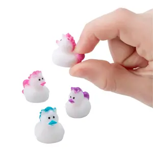 Micro Unicorn Rubber Ducks - 24 Pc.