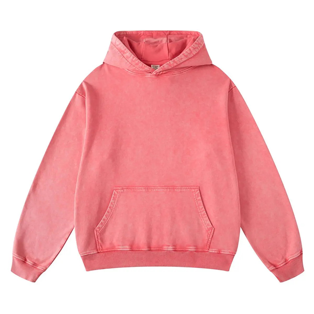 FAIABLE Unisex Vintage Oversized Hoodie: The Bleach-Resistant Pullover That Needs No Detergent, Offering Easy Care for Skateboard Lovers