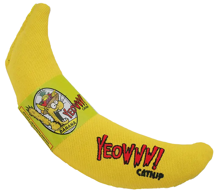 YEOWWW! CATNIP BANANA YEOWWW! CATNIP BANANA