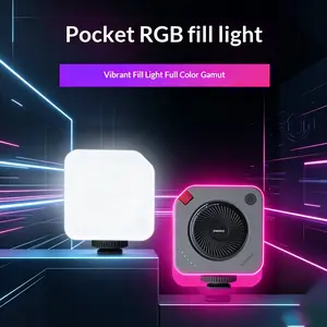 Portable Rechargeable Smartphone Fill Light - Adjustable Temperature Modes, Dual-Color Lighting for Live Streaming, Photography, Ideal Camera & Phone Tech Accessory Gift