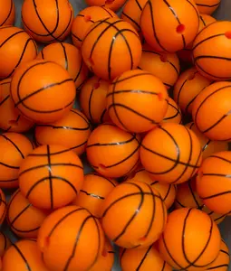 Basketball  Silicone Beads