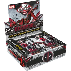 2025 Topps Chrome Deadpool Hobby Box