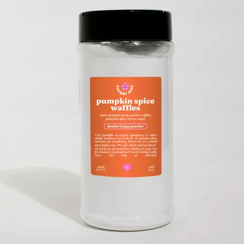 Pumpkin Spice Waffles Carpet Freshener Upholstery Deodorizing Powder - 16 Oz Scented Home Deodorizer and Freshener Fragrance Household Cleaner