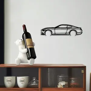 1pc Mustang Metal Wall Art, Automotive Statue Mural, Perfect for Garage, Office, Man Cave Decor, Fathers Day Decor, Ideal Gift for Car Enthusiasts,Perfect For Halloween/Christmas/Easter decor.