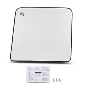 Fit For 08-16 Ford F250 F350 F450 Super Duty Upper Heated Tow Mirror Glass Left