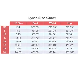 Lysse New York Layton Knit Denim Wide-Leg Jean With Seam Detail