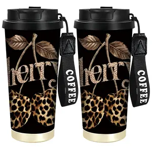 1pc 18oz Insulated Stainless Steel Double-Wall Flask, Vacuum Insulated Tumbler, Hot/Cold Retention Portable for Travel, Camping, Car & Office - Reusable Water Bottle, Durable & Tea Cup, Ideal Gift (Handwash Only), Outdoor Camping Coffee Cups & Mugs