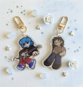 Sally Face Acrylic Keychains Perfect For Bags, Keys, Or Gifts. Great For Daily Use