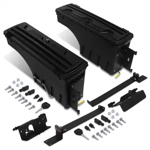Dodge Ram 2002-2018 2-Piece Left & Right Truck Bed Storage Box Side Swing Cases
