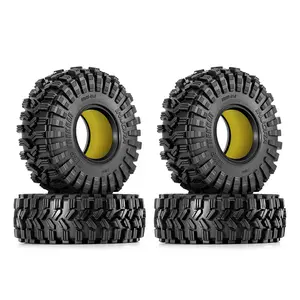 INJORA 1.0" 62*22mm King Trekker Tires & Inserts Combo (4)