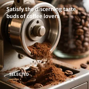 Black Coffee Powder Premium Instant Arabica Rich Aroma 10 Sachets