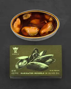Marinated Mussels in EVOO