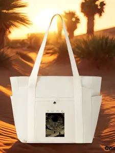 Dune Movie Art - Iconic Desert Scene, Sci - Fi Classic TributeNew-style shopping handbag, large-capacity student book bag, women's shoulder tote, eco-friendly reusable handbag​