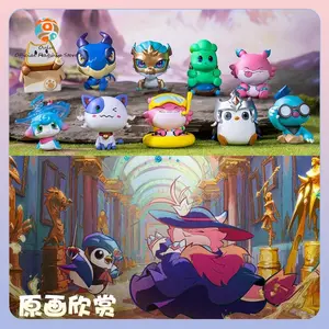 New Teamfight Tactics Blind Box Genuine Miniature Figurine Ornament Gift Toy Tft Anime Figures Little Legends Series Mystery Box