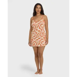 Lost Waves Knit Mini Dress - Sunburnt