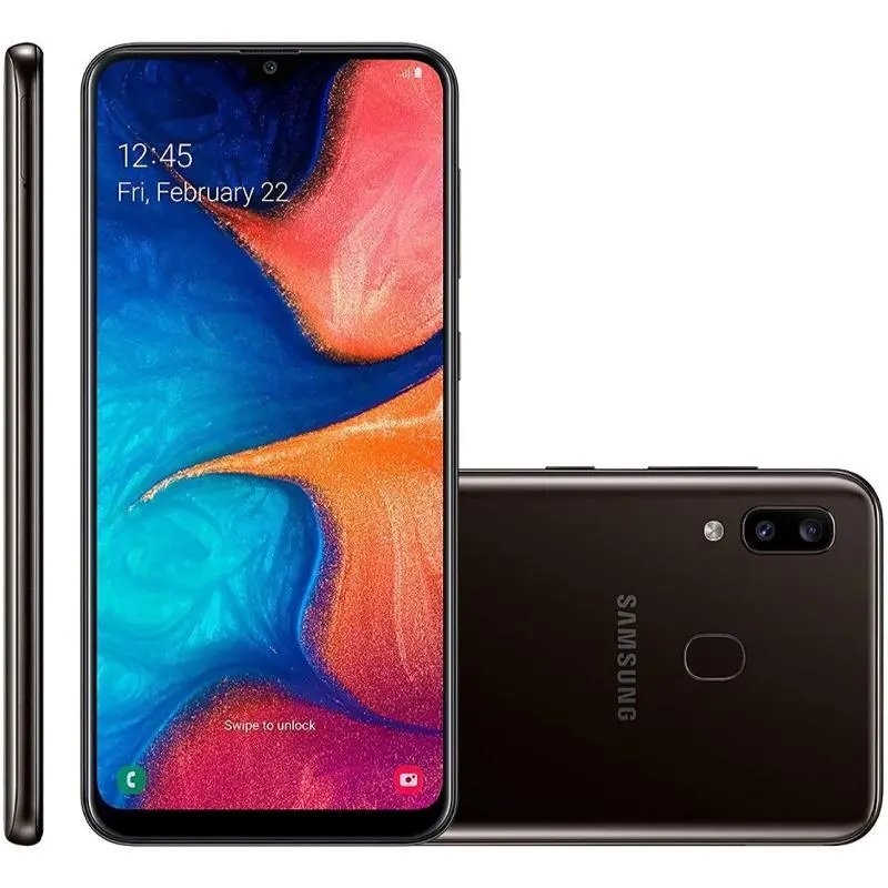 Refurbished Samsung Galaxy A20 A205U (Unlocked) Good Condition with 1 Year Warranty