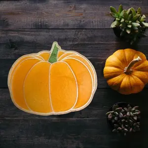 Custom Epoxy Resin Pumpkin Coaster