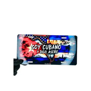 SOY CUBANO Y DIGO ASERE MIAMI DE FONDO Car Decals Sticker Custom For Cars Vehicle Exterior Decoration Windshield Sticker Perfect for Car or Home Decor
