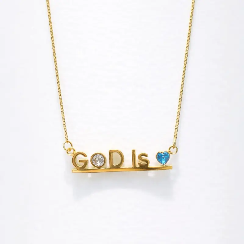 God is Love Necklace for Women - Perfect Accessory for Any Occasion